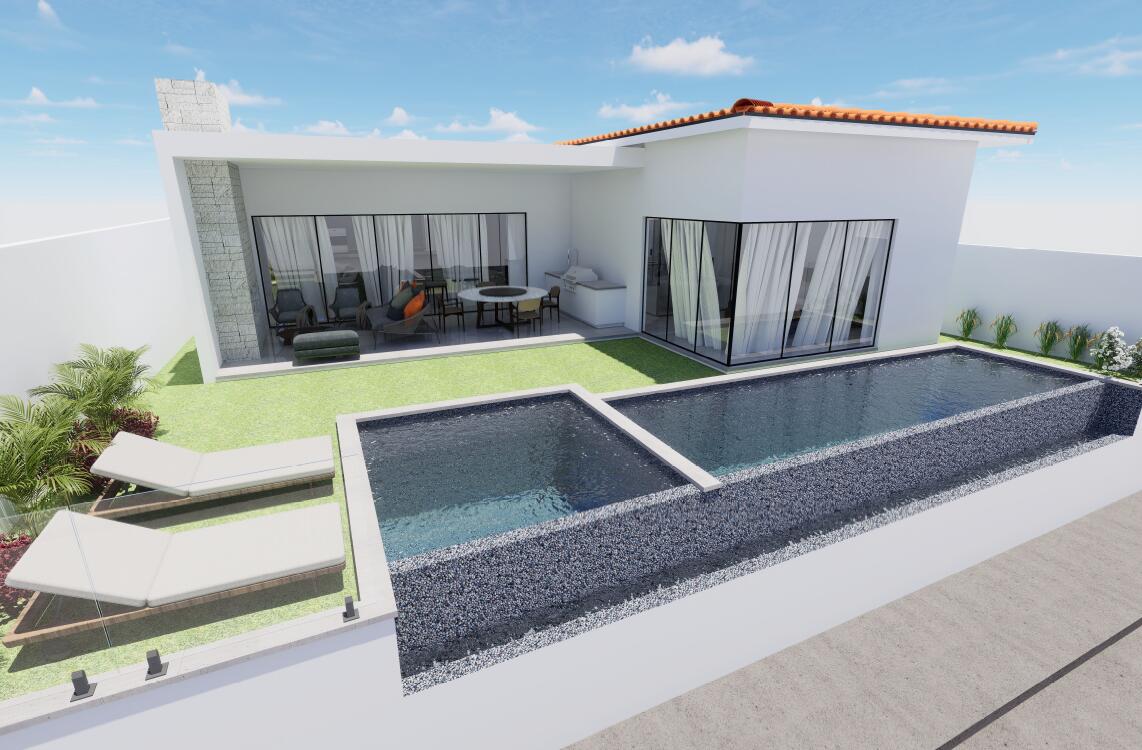 Palmilla Copala When you enter this spacious single level floorplan you will find that it is inviting and comfortable. This home with 3 full Bedrooms and 4 Bathrooms comes with a 4th Flex Room for entertainment or can be 4th bedroom, homes to be built to the highest quality and will be ready to move in June of 2025, finishes will include beautiful granite, marble and travertine finishes. This home includes pool Our standard appliances are GE Cafe. These single level homes were well thought out and meticulously designed with every needed feature to make them not only desirable but functional. All residences are ready to enjoy the amenities that Quivira has to offer from Golf to the amazing Beach Club and Gym. floorplan is of actual home for sale, for sale