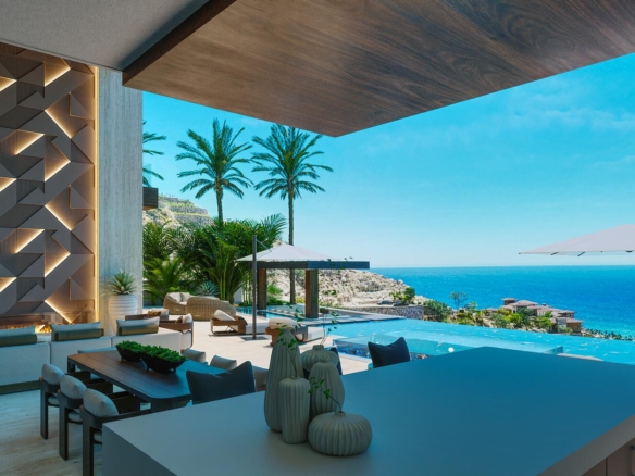 Palmilla Section 1- Las Colinas A true one-of-one, The Nivel Estate is a bold architectural statement where scale, craftsmanship, and innovation converge. Spanning 18,000 square feet of seamless indoor-outdoor living, the home has been featured in Architectural Digest and The Wall Street Journal. Perched atop Querencia Golf and Beach Club, it commands sweeping 270-degree – Querencia Colinas 75, San Jose Corridor, San Jose Corridor, BS